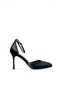 Women's High Heel Shoes Black Round Toe New Season D4445 - 5