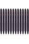 BP-1 RT-M-B Medium Retractable Ball Pen, 0.7mm, Black, Box of 12 - 2
