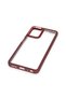 Redmi Note 10 / 10S Case Transparent Hard Silicone Cover with Colored Edges and Camera Detail - 3