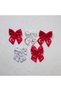 5-Piece Set of Hair Clips for October 29, May 19, April 23, with Red and White Crescent and Star, and a Hair Clip Set with the Turkish Flag Signed by Atatürk. - 5