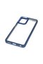 Samsung Galaxy A35 Case Transparent Hard Silicone Cover with Colored Edges and Camera Detail - 3