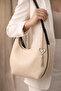 Pearl Heart Detailed Tassel Bag Charm – Gold & Silver Chain Bag Accessory - 3