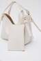 Rada Asymmetrical Charm Handbag and Crossbody Bag Vanilla - 8