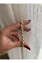 Design Spiral Gold Steel Bracelet