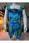 Girl's Summer Cotton Shorts Jumpsuit Dress (with Shorts) Cheerful Ruffled Blue Anti-Sweat Breathable Fabric - 5