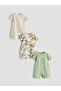 Esvab • Modern & Distinctive Embroidered Baby Boy Rompers 3-Piece Set