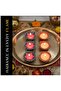 Pre-Filled Wax Clay Diyas (6-Pc Set) - Traditional Decorative Lights for Diwali & Puja - 3