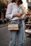 Women's Mink Shoulder Bag – Stylish Daily and Office Use Bag with Adjustable Strap