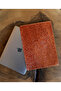 MacBook Case Rose Genuine Leather Stylish Practical Handcrafted. Birthday & Mother's & Father's & Valentine's Day Gift