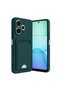 Xiaomi Redmi 13 4g Case Kelvin Silicone with Business Card - Dark Green