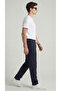 Men's Black Linen Trousers Muslin Fabric Oversize Comfortable Fit Daily Use - 4