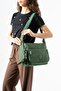 Klinkır Postman School Bag Cross Strap Large Size Shoulder Bag Rainproof Special Fabric 32*22 - 2