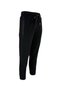 Boys and Girls Black Zippered Pocket School Casual Jogger Sweatpants with Elastic Waistband - 2