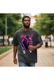 Chawsanman Denji̇ Anime Printed Unisex Black Tshirt - 5