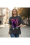 Chawsanman Denji̇ Anime Printed Unisex Black Tshirt - 6