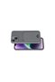 Apple iPhone 14 Case Kelvin Silicone with Business Card Holder - Gray - 3