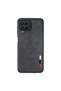 Samsung Galaxy M33 Case Loop Leather Silicone - Navy Blue