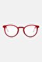 Women WRS6188S Round Reading Glasses, Red