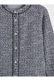 Nevavm Women's Cardigan with Oval Collar - 6