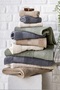 4 Lu Lux Jacquard Multi-Colored Bath Towels - 2