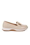 Beige women's casual shoes - 2