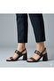 (İnna) Women's Heeled Sandals Brown - 4