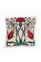 Decorative Tulip Pattern Cotton Throw Pillow Cover - 8