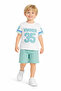 Boy's T-Shirt Shorts Set Summer Cotton