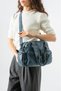 Washable S.Leather Women's Shoulder Bag Vegan Leather Multi-Pocket Crossbody Faux Leather Handbag 32*25 cm - 3