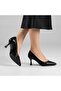 (Özmaçan) Women's Stiletto Shoes Black - 4