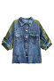 Retro Patchwork Denim Jacket - 5