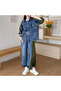 Retro Patchwork Denim Jacket - 2