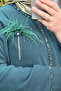 Women's Clothing Plus Size Stoned Bronched Crepe Fabric Double Set - 2