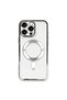 Case for iPhone 16 Pro Max with Camera Lens Protection M-Safe Supporting Transparent Silicone Kross Cover