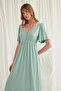 Clothing Lace Front Buttoned Maternity Viscose Nightgown - 8