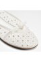 Aurabella Womens White Ballerinas - 5