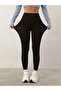 Women's Shiny Fabric Sports Belly, Tummy Control Stretch Fit Leggings - 2