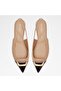 Bucarest Womens Beige Ballerinas - 6