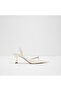 Nailah Womens White Sandals