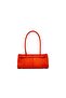 Audreie Womens Orange Shoulder Bag