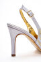 Women's Special Edition Embroidered Ethnic Patterned Pointed Toe Evening Dress Shoes - 4