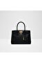 Jackietote Womens Black Satchel