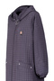 24145 Full Length Woven Quilted Robe with Hood, Seasonal, Stylish, Comfortable - 3