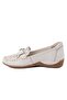 D26Ya-3830 Genuine Leather Women's Shoes - 3