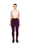 Step Nova High Waist Gathering Soft Fabric Ankle Length Sports Leggings with Pockets - 6