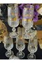 6-Piece Bohemia Crystal Special Design Hand-Cut Gold Plated Coffee Cup Set 180ml - 8