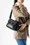 Washable Leather Daily Women's Messenger Bag Cross Strap Shoulder Bag Vegan Leather 26*20 cm Covered Model