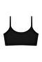 Young Girls' Non-Padded Half Tank Tops, Cotton Pack Training Bras, 3-Pack - 3