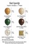 Caramel Green Safari Themed Balloon Set 20 Pieces Birthday Party Decoration - 2