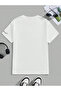 Unisex Letter Printed Oversize T-Shirt - 3